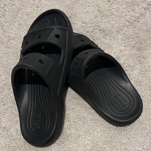CROCS Classic Black Slide Sandals